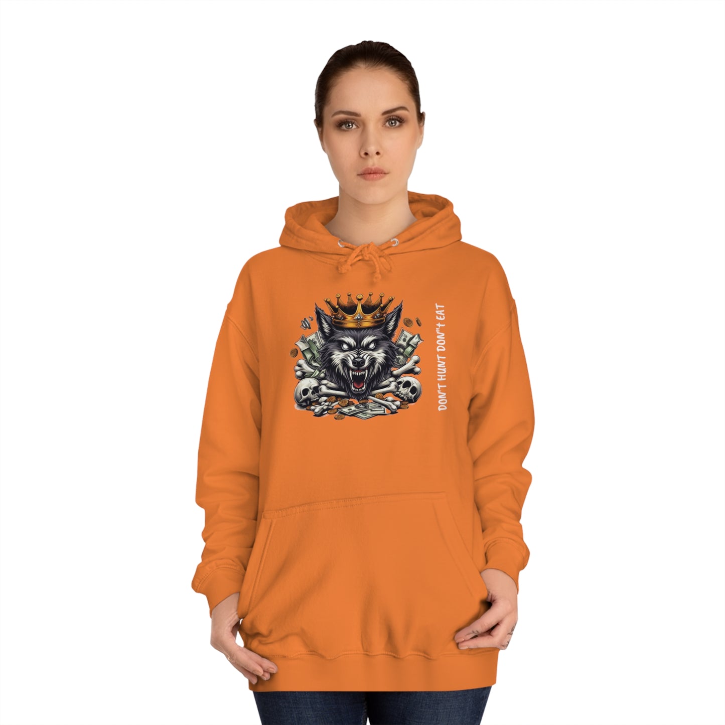 Unisex College Hoodie ROCAVELI WOLF EDITION