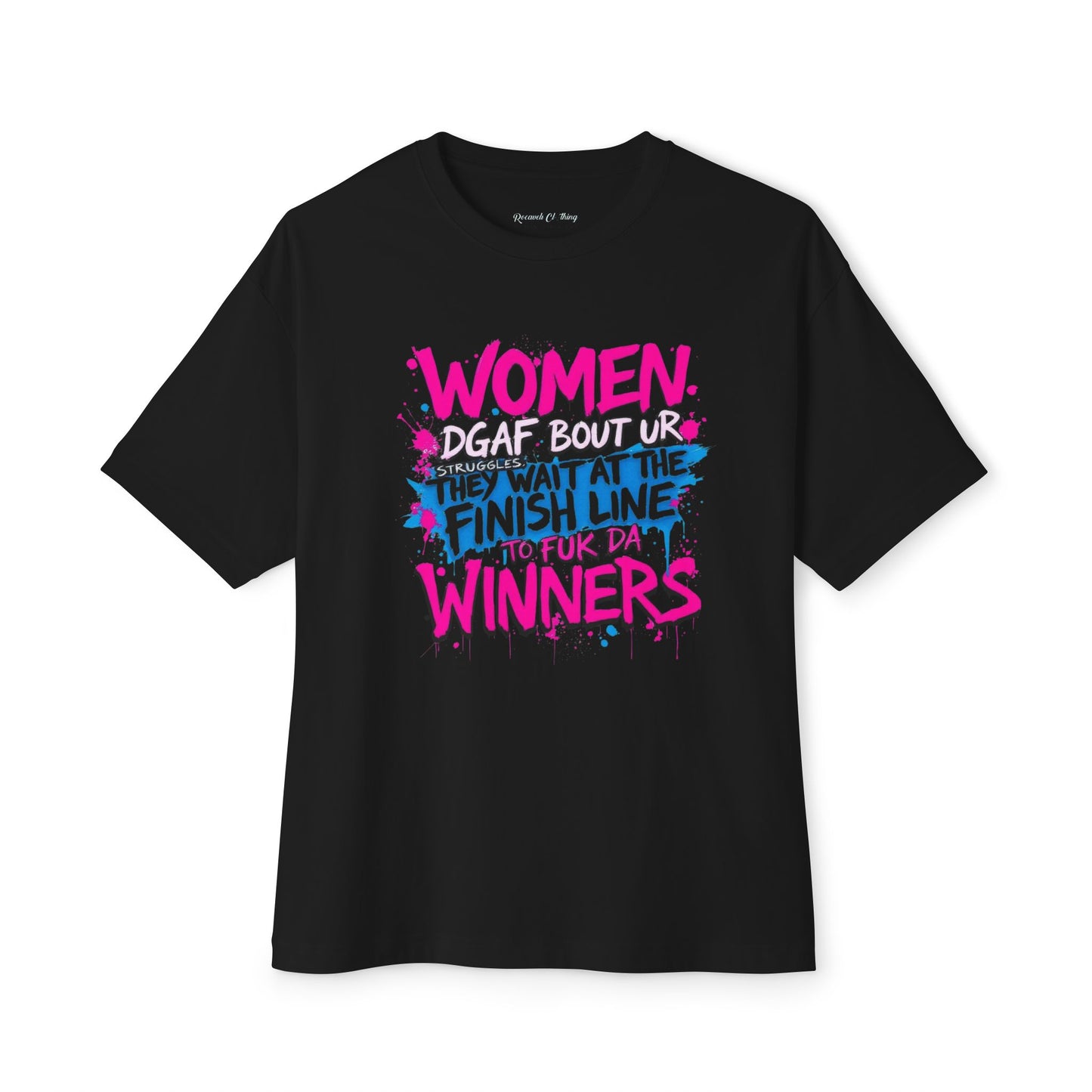 ROCAVELI CLOTHING Bold Statement Oversized Tee,