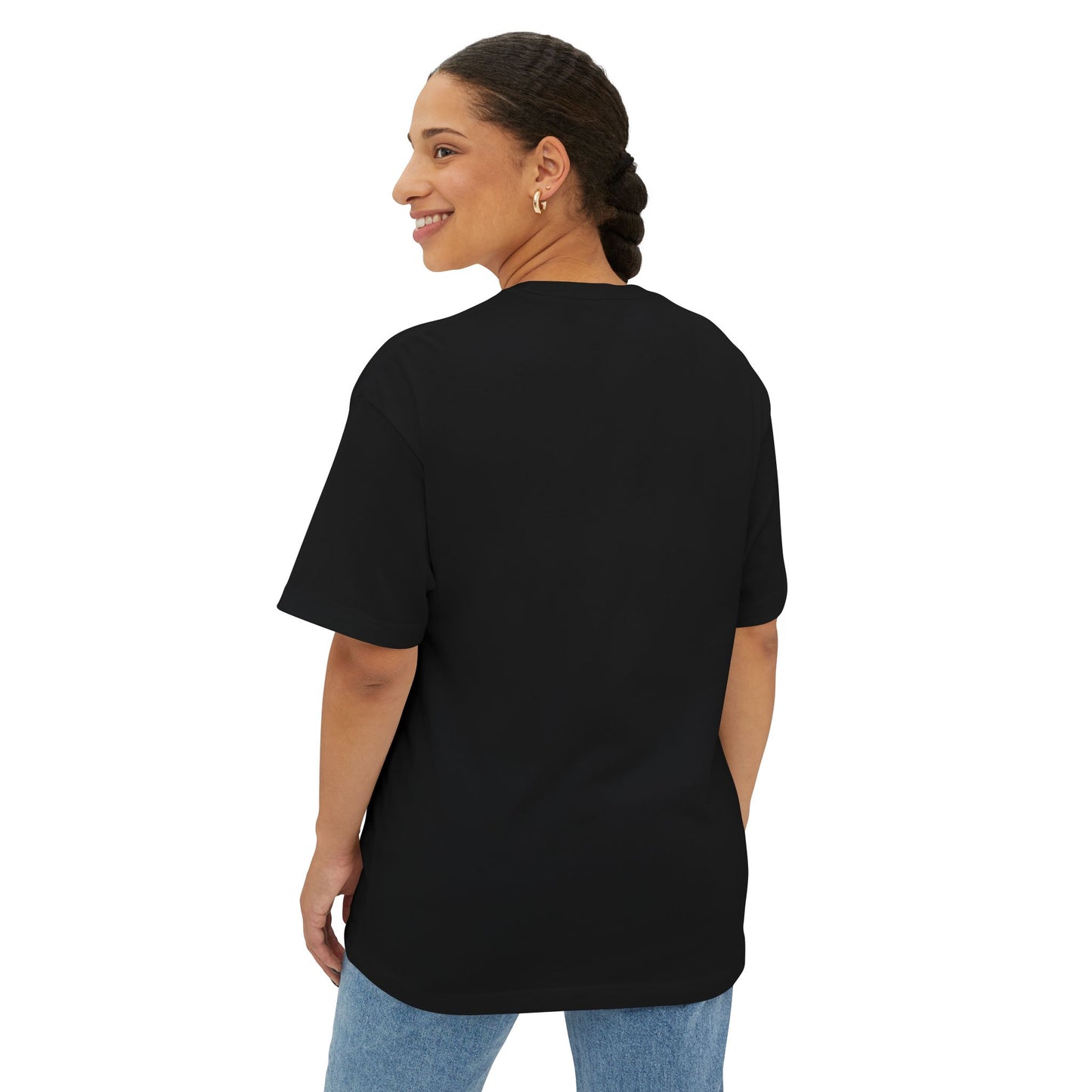 Rocaveli Logo Tee — Graphic Boxy T-Shirt with 'RCV' & Rocaveli Back Emblem