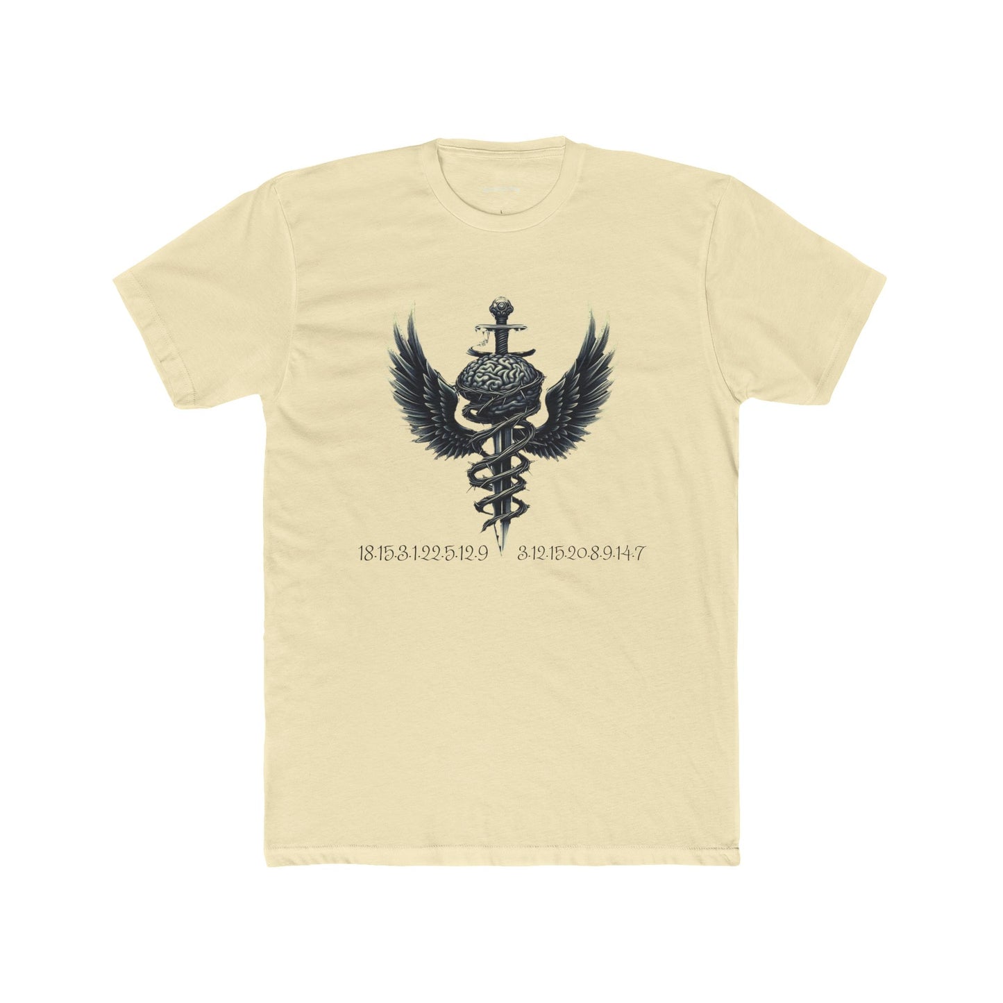 Unisex Cotton Crew Tee ROCAVELI MIND WAR EDITION
