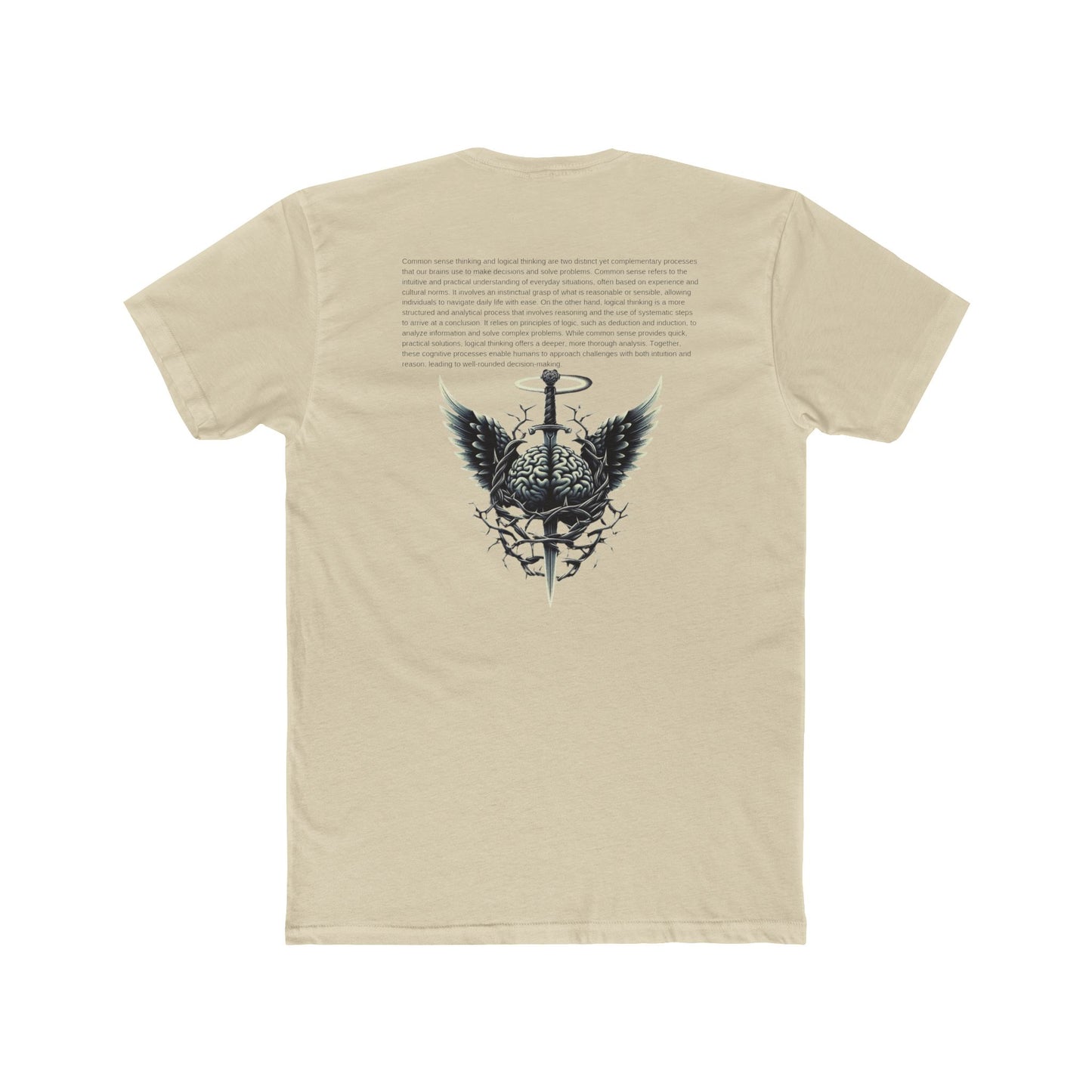 Unisex Cotton Crew Tee ROCAVELI MIND WAR EDITION