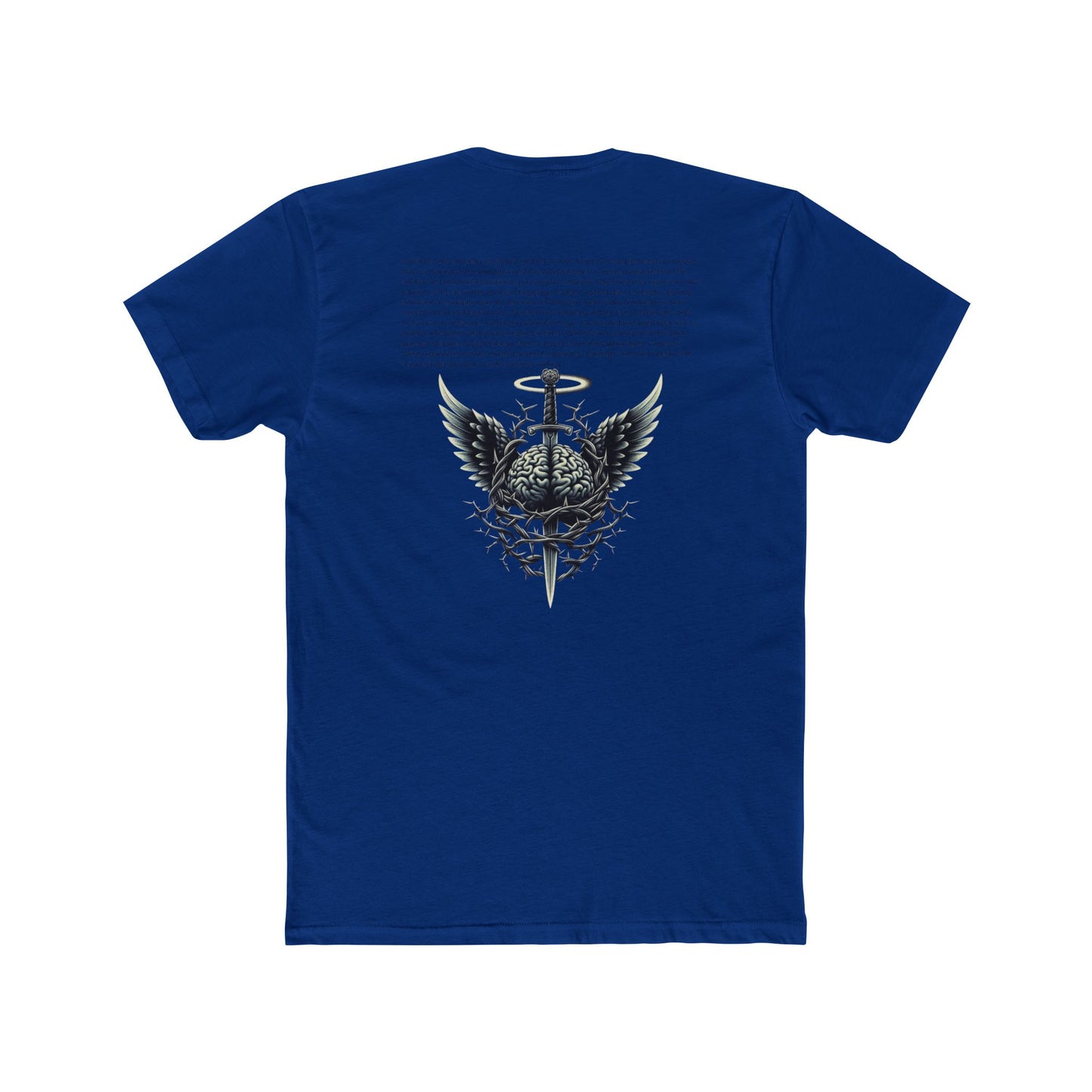 Unisex Cotton Crew Tee ROCAVELI MIND WAR EDITION