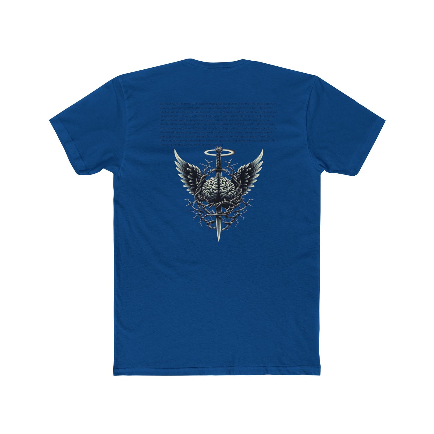 Unisex Cotton Crew Tee ROCAVELI MIND WAR EDITION