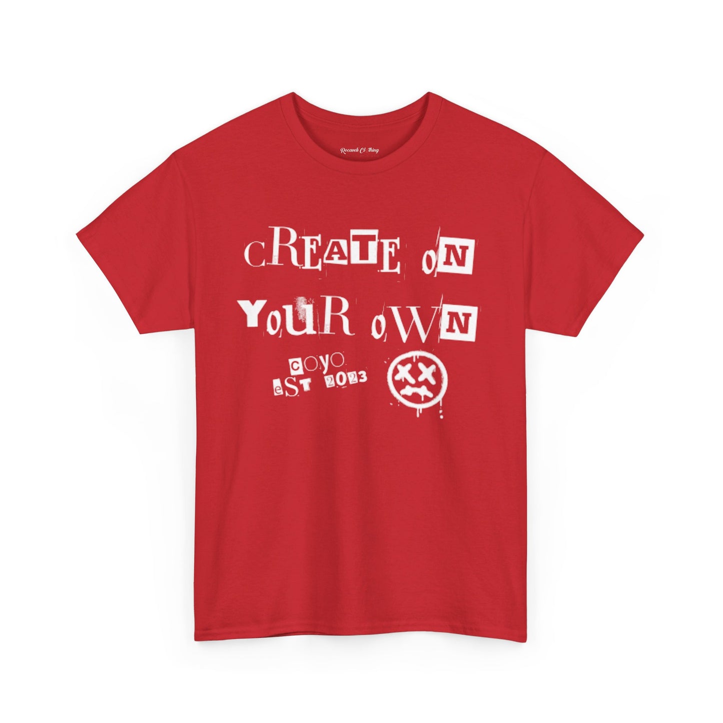 Unisex Heavy Cotton Tee CREATE ON YOUR OWN EDITION