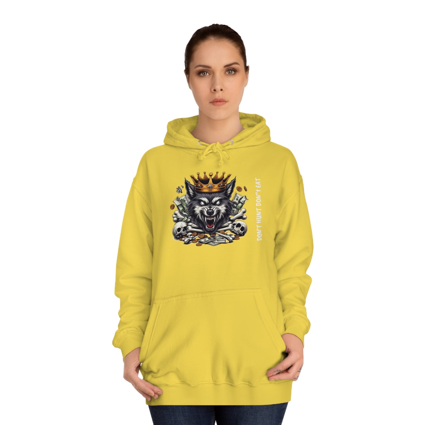 Unisex College Hoodie ROCAVELI WOLF EDITION
