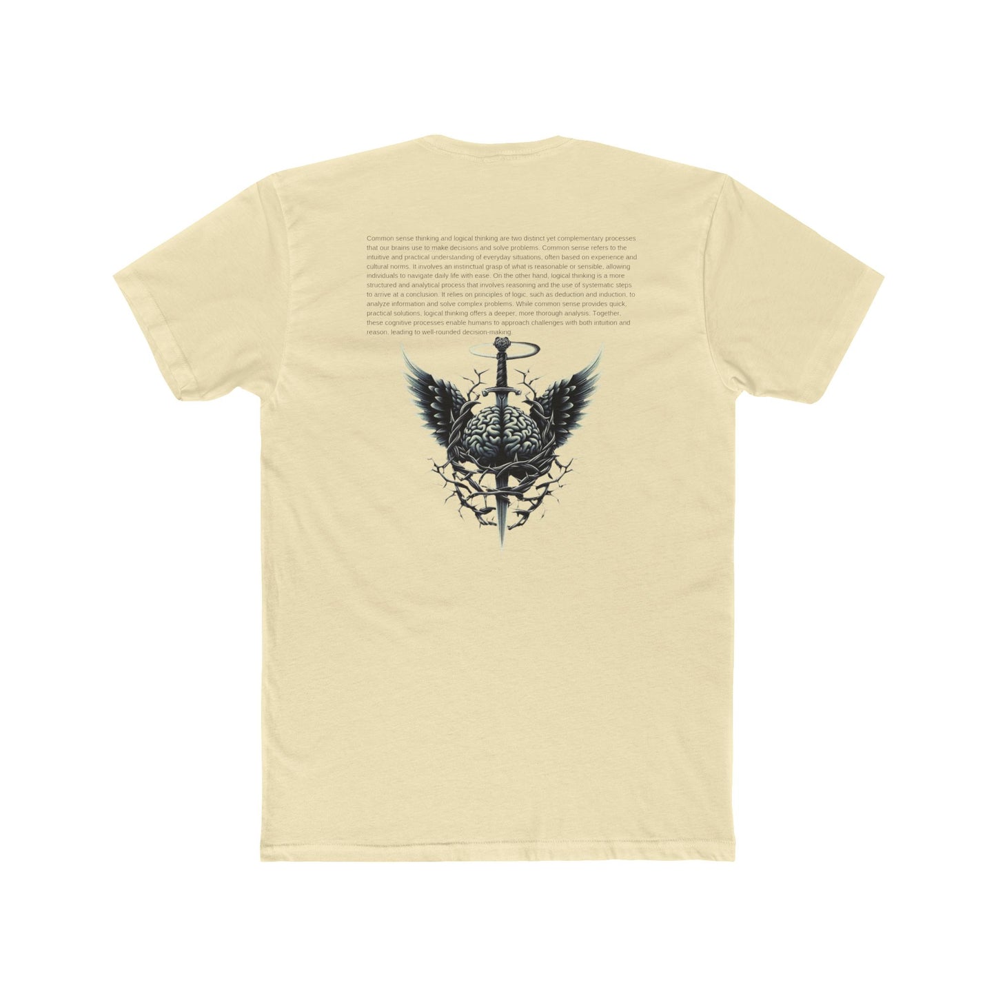 Unisex Cotton Crew Tee ROCAVELI MIND WAR EDITION