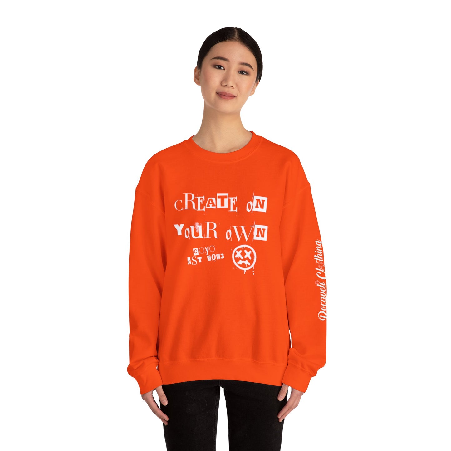 Unisex Heavy Blend™ Crewneck CREATE ON YOUR OWN EDITION