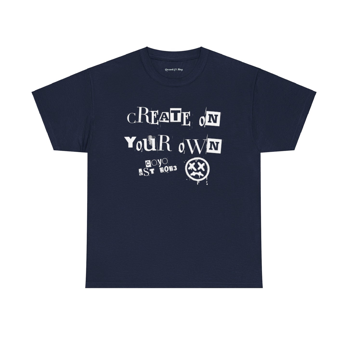 Unisex Heavy Cotton Tee CREATE ON YOUR OWN EDITION