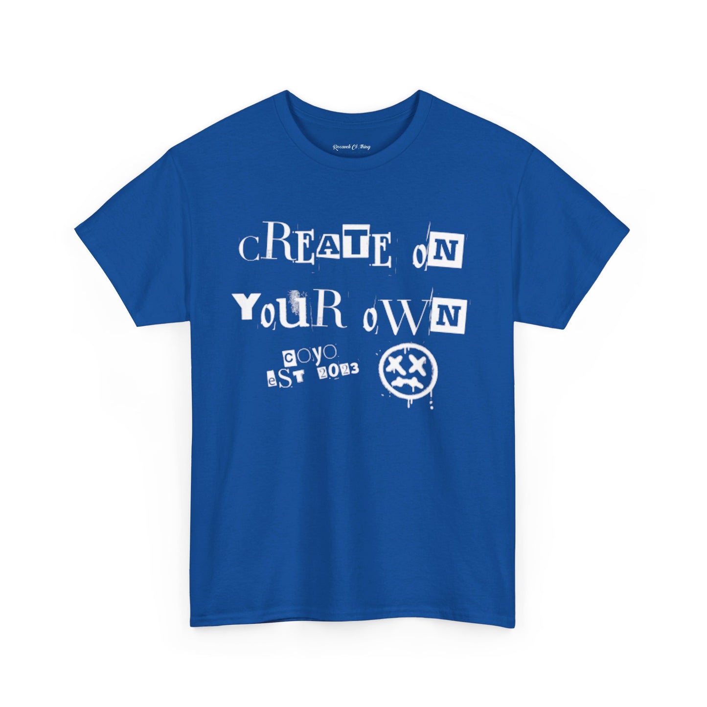 Unisex Heavy Cotton Tee CREATE ON YOUR OWN EDITION