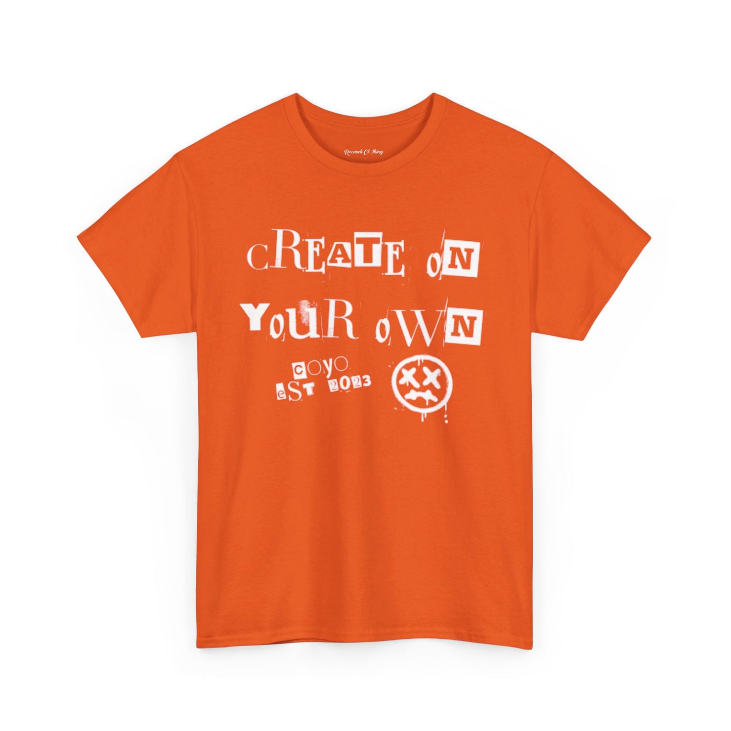 Unisex Heavy Cotton Tee CREATE ON YOUR OWN EDITION