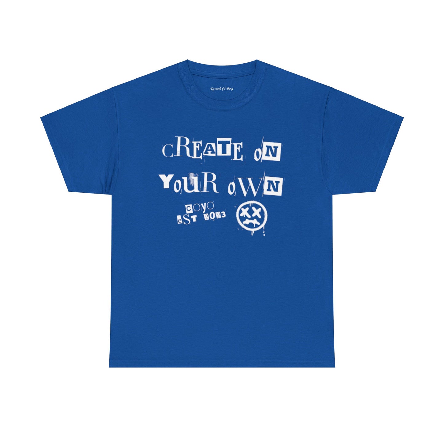 Unisex Heavy Cotton Tee CREATE ON YOUR OWN EDITION