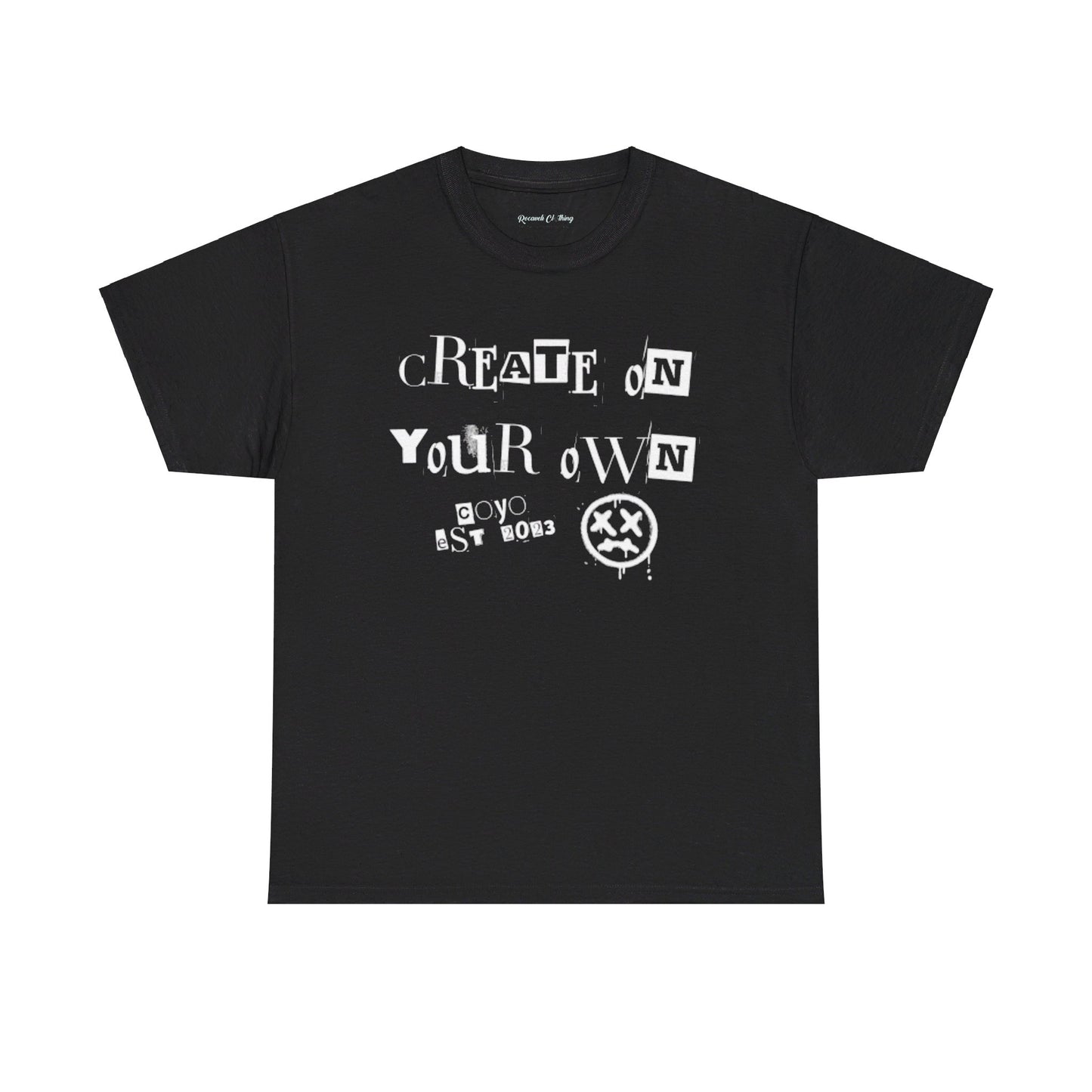 Unisex Heavy Cotton Tee CREATE ON YOUR OWN EDITION