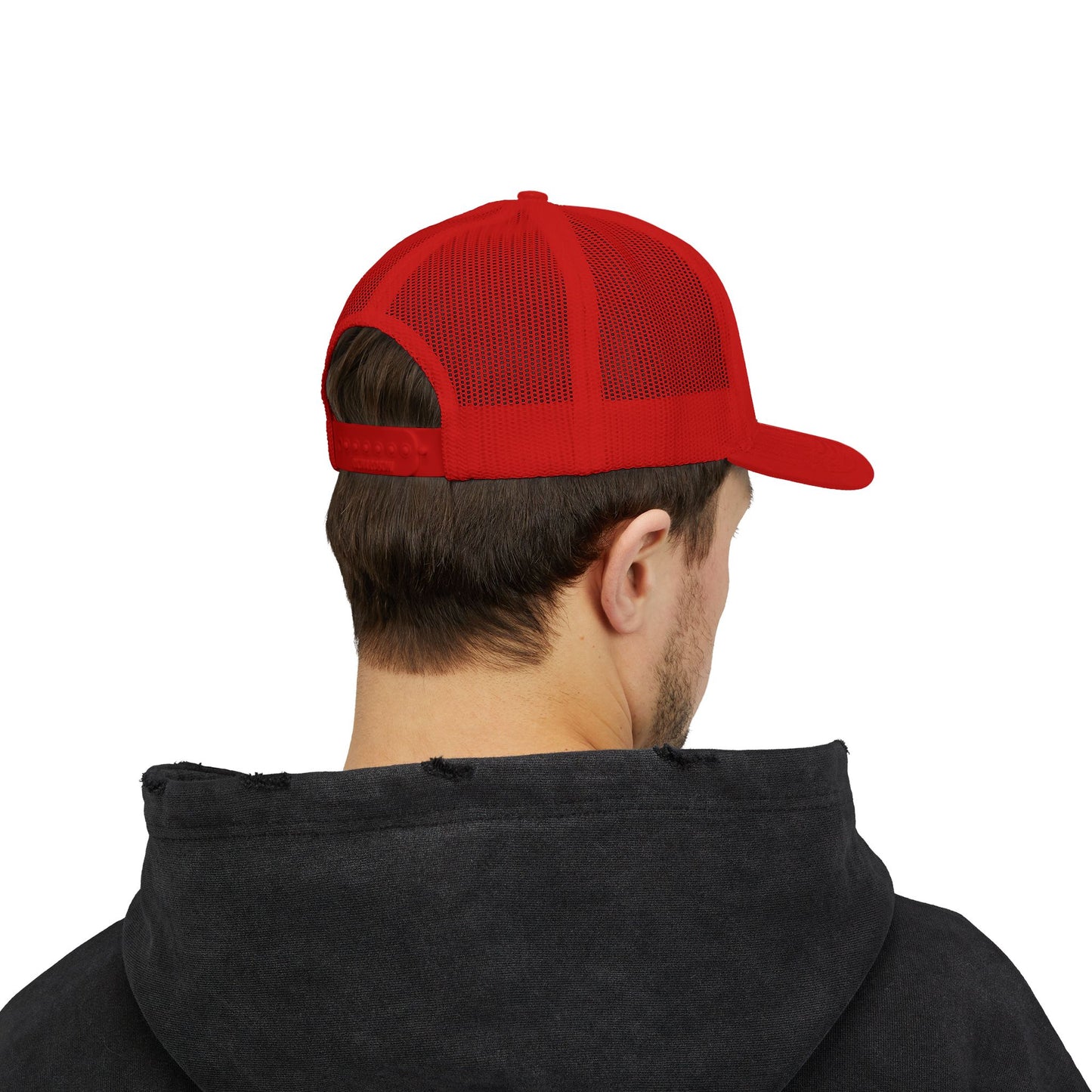 Red Dream Big Trucker Cap | Stylish Snapback Hat for Trendsetters