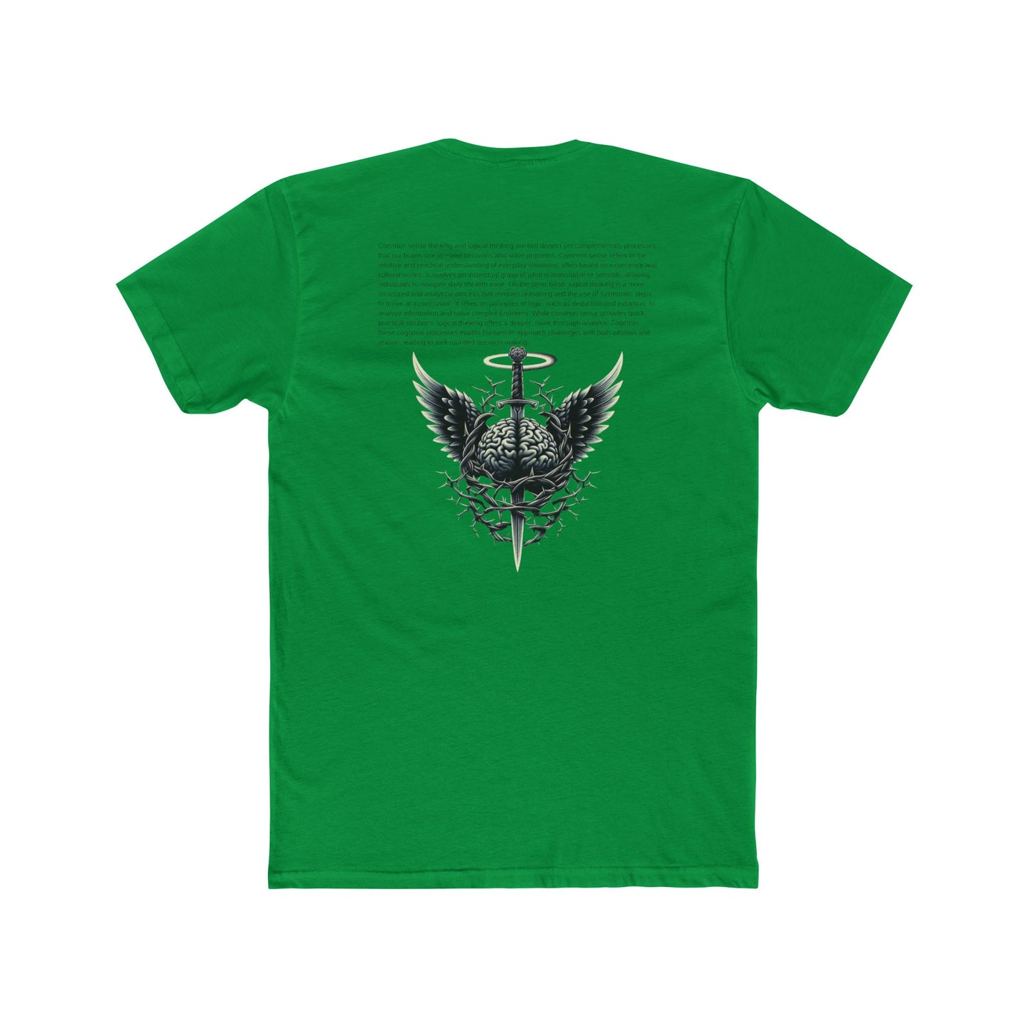Unisex Cotton Crew Tee ROCAVELI MIND WAR EDITION