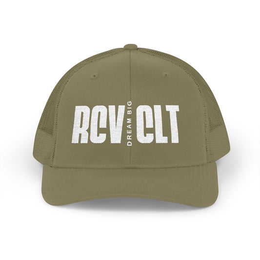 RCV CLT Dream Big Snapback Trucker Cap - Stylish Embroidered Hat for Casual Wear