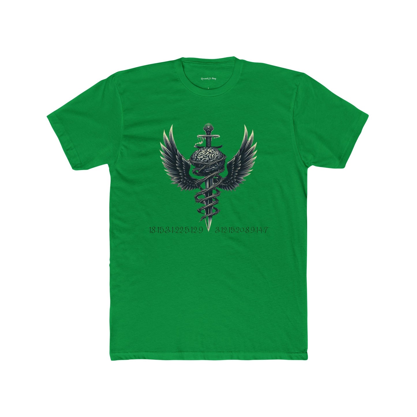 Unisex Cotton Crew Tee ROCAVELI MIND WAR EDITION