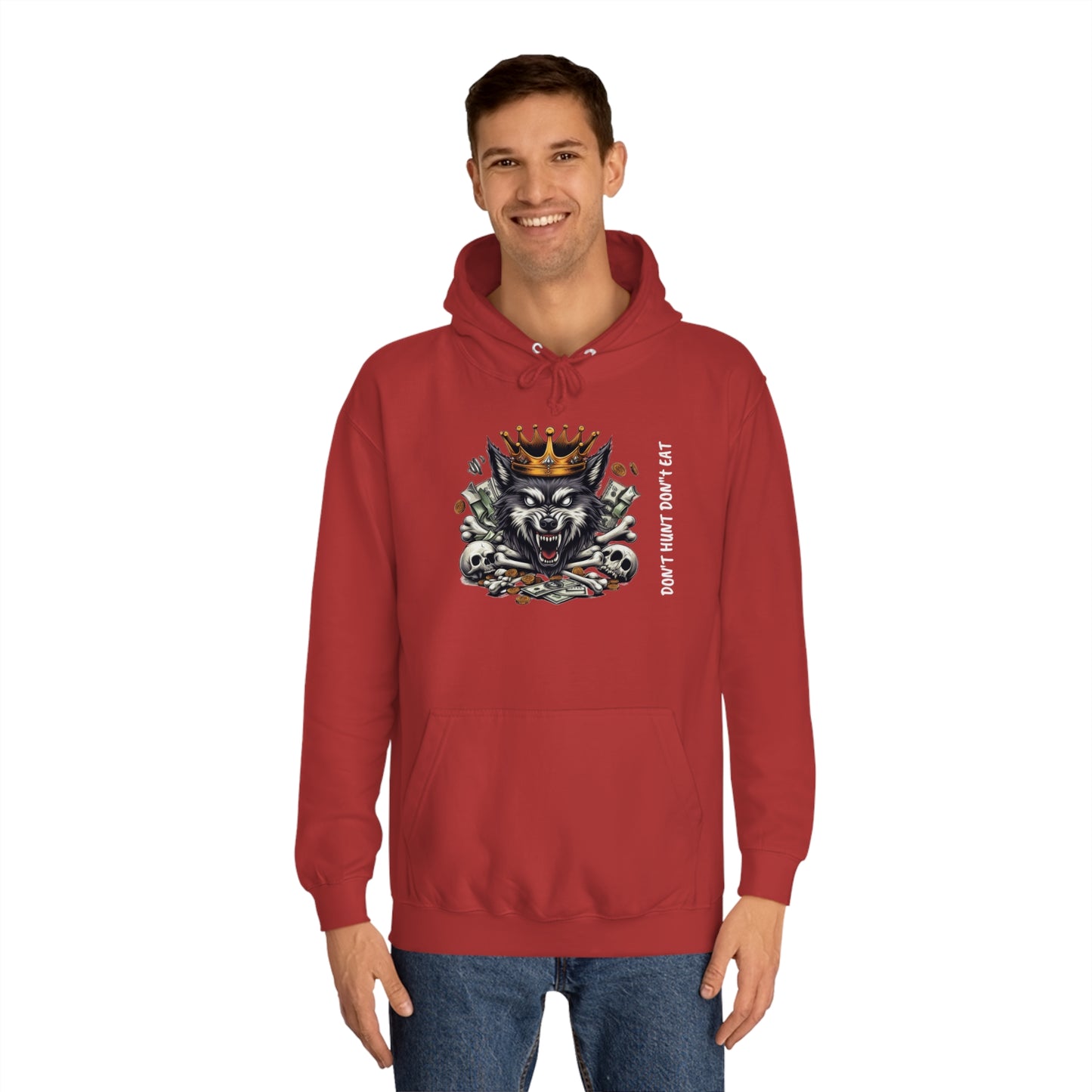Unisex College Hoodie ROCAVELI WOLF EDITION