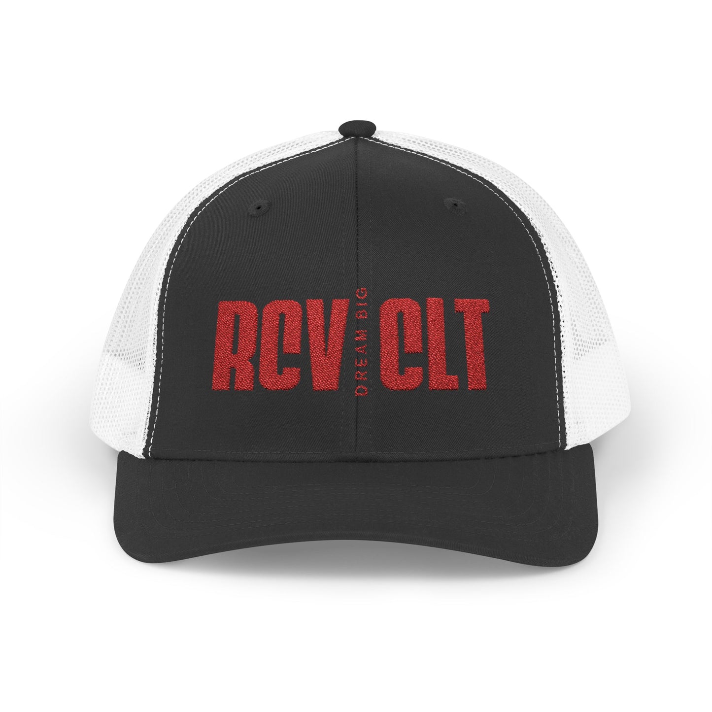 Glittery RCV CLT Snapback Trucker Cap | Stylish Summer Accessory, Trendy Gift, Festival Hat, Everyday Wear, Urban Fashion