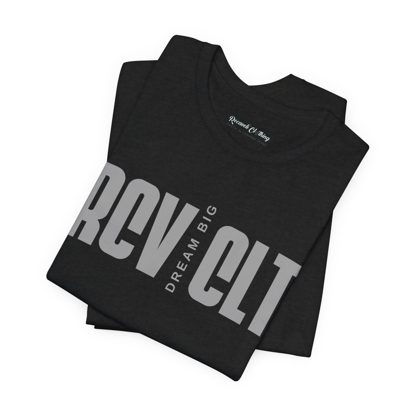 Inspirational Dream Big Tee for Everyday Wear, Motivational Graphic Shirt, Unisex Casual Top, Perfect Gift for Friends