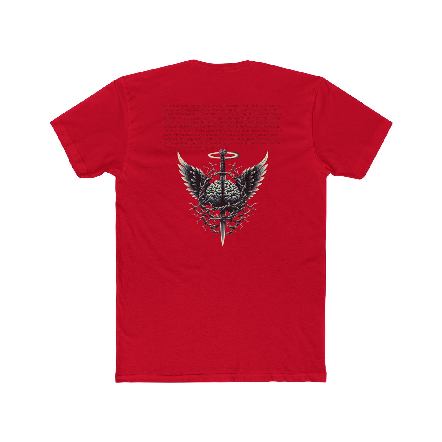 Unisex Cotton Crew Tee ROCAVELI MIND WAR EDITION