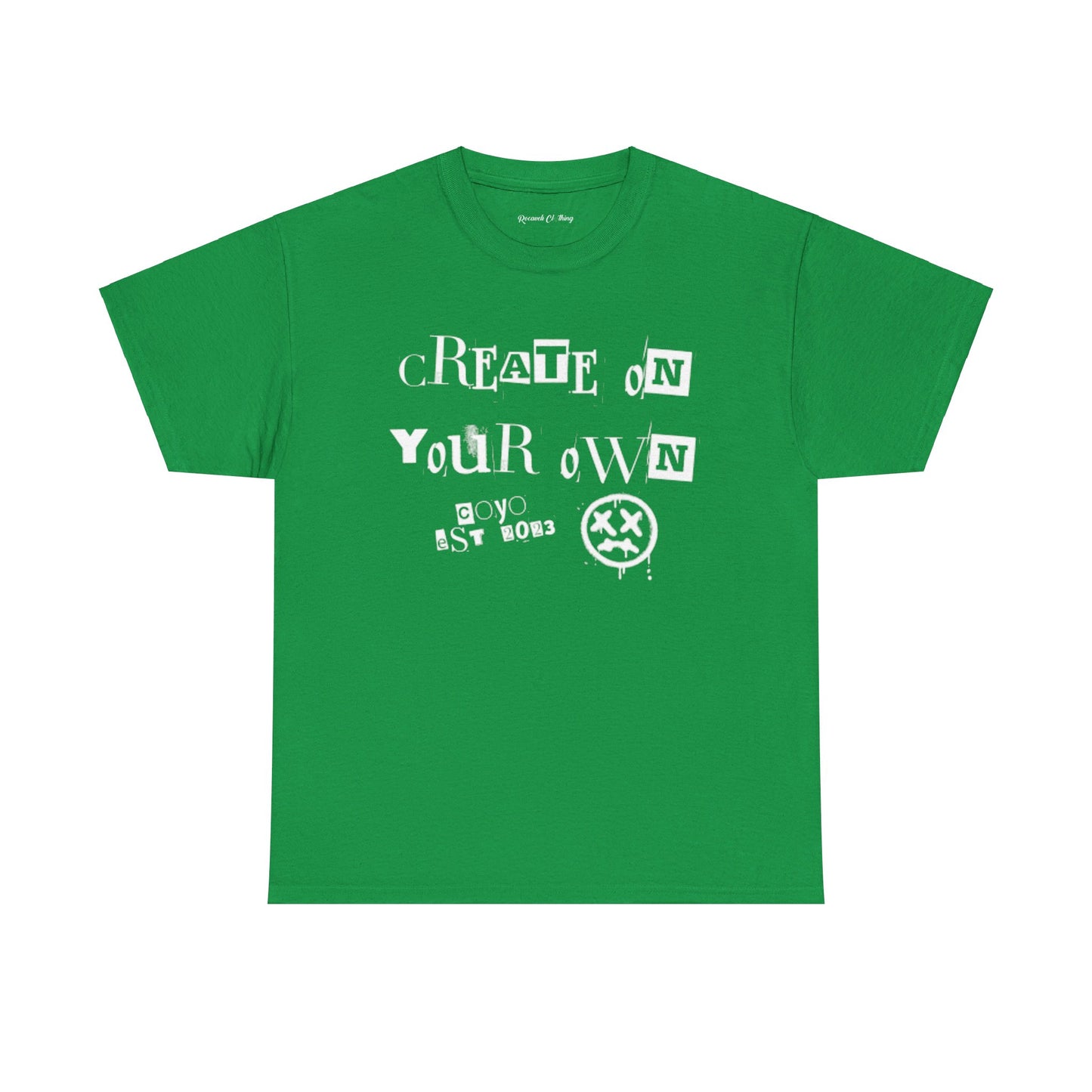 Unisex Heavy Cotton Tee CREATE ON YOUR OWN EDITION