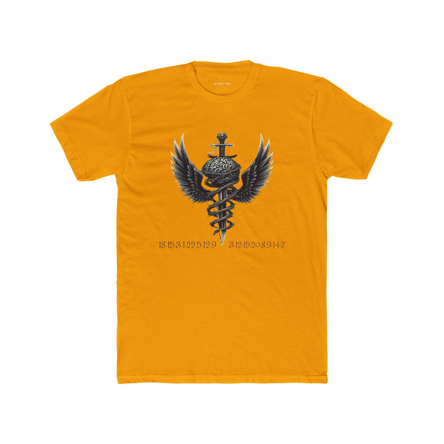 Unisex Cotton Crew Tee ROCAVELI MIND WAR EDITION