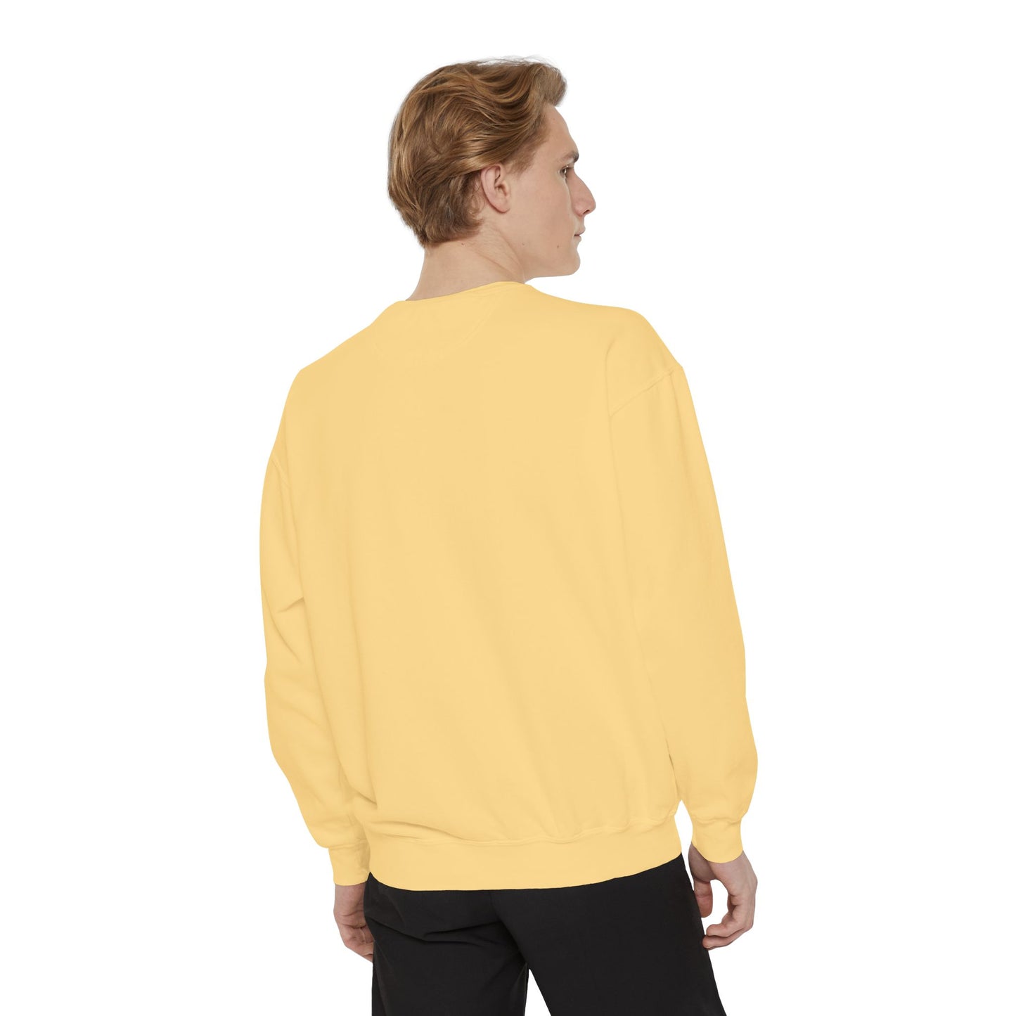 Unisex Garment-Dyed Sweatshirt ROCAVELI WOLF EDITION