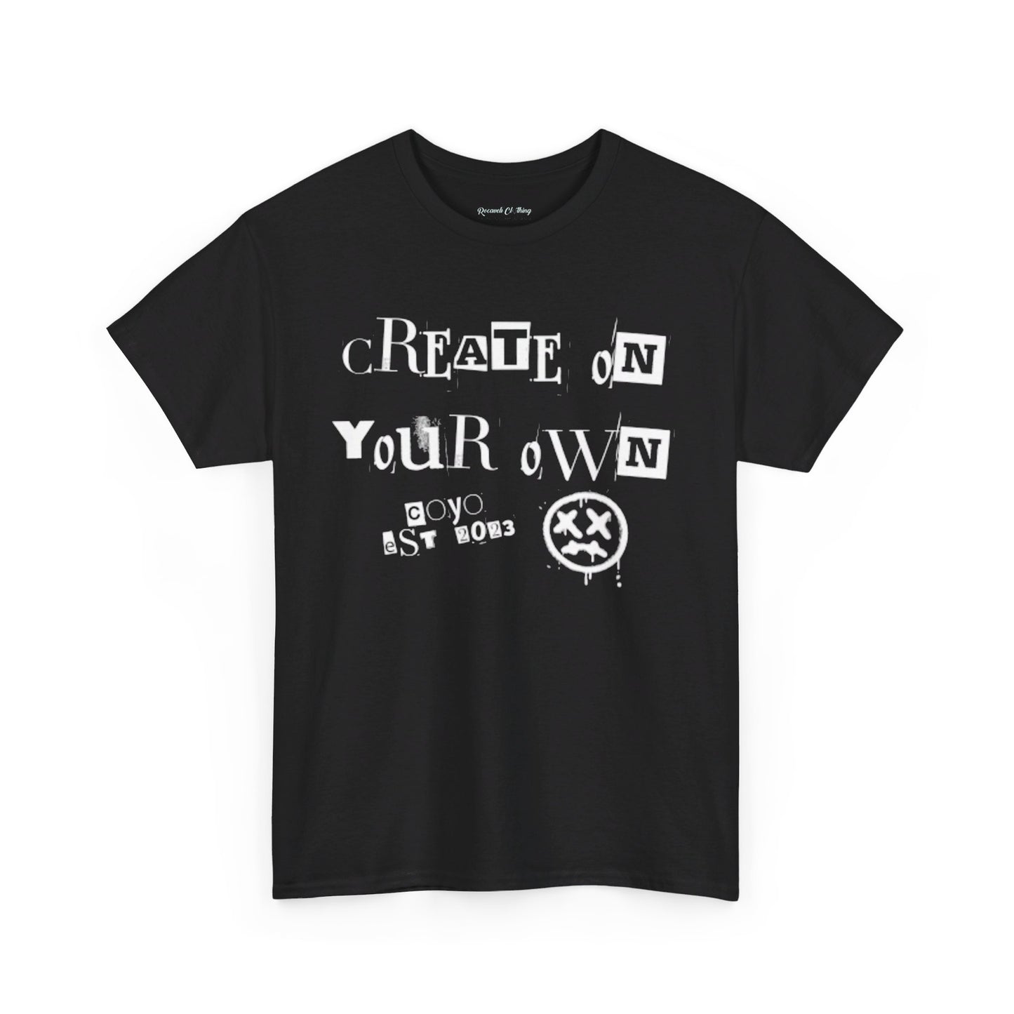 Unisex Heavy Cotton Tee CREATE ON YOUR OWN EDITION