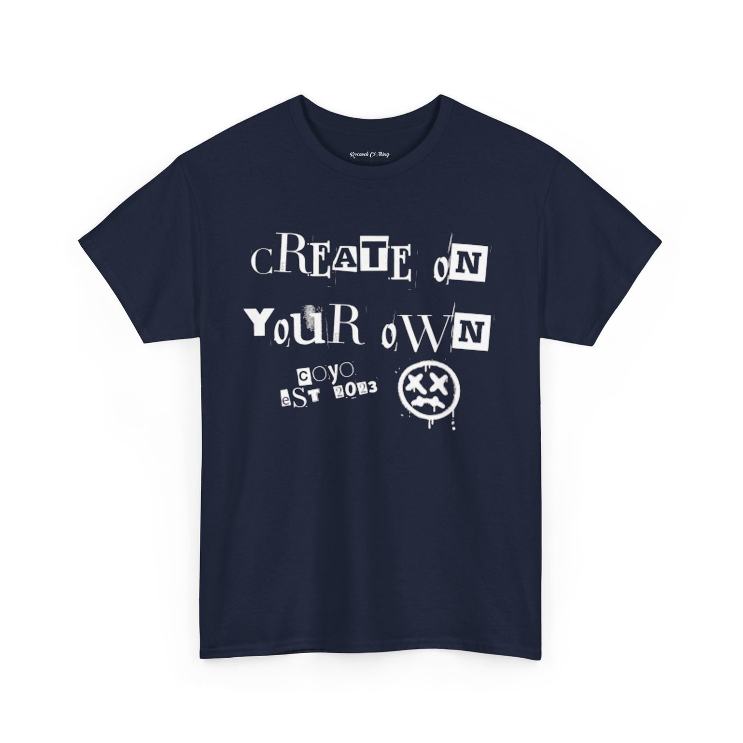 Unisex Heavy Cotton Tee CREATE ON YOUR OWN EDITION