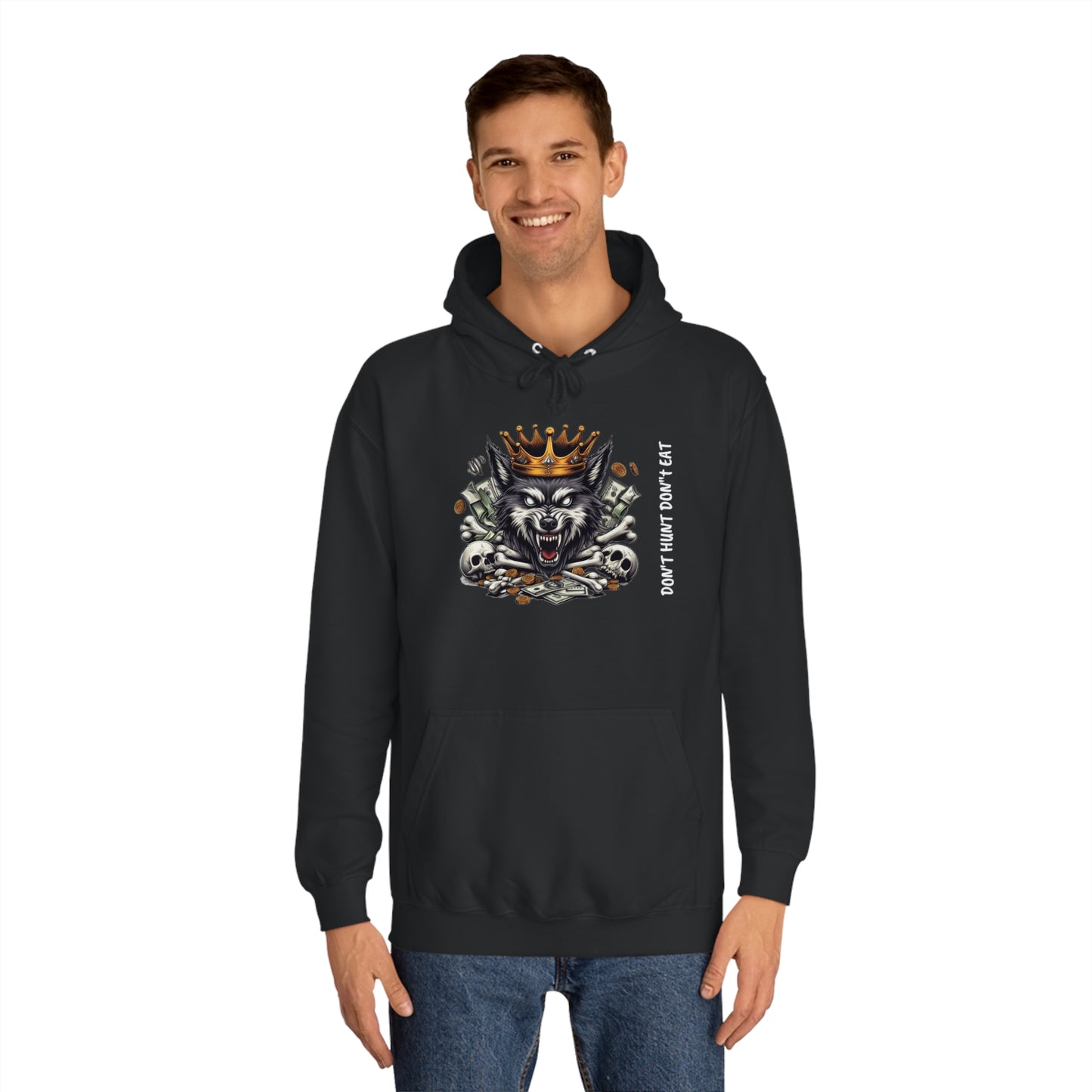 Unisex College Hoodie ROCAVELI WOLF EDITION