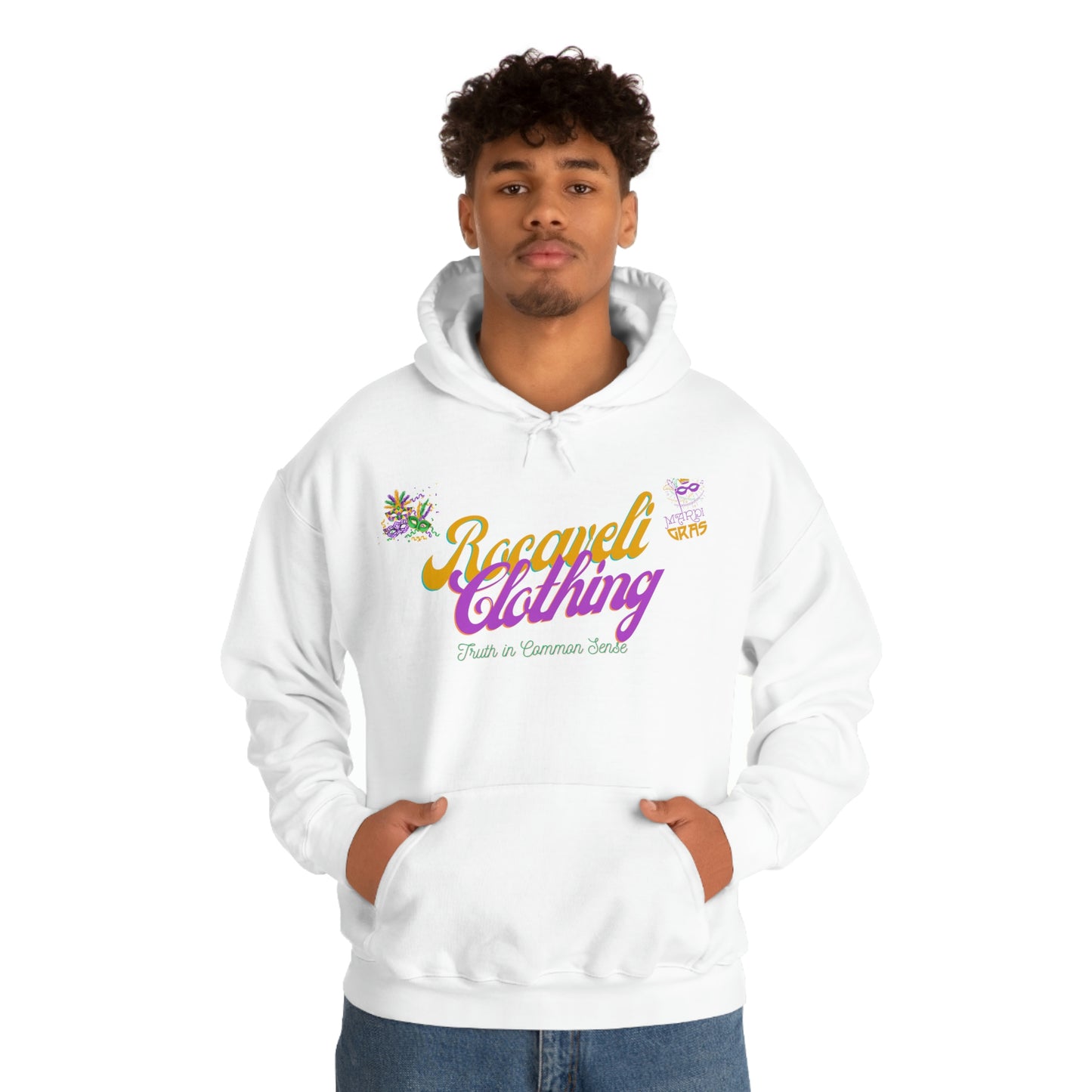 ROCAVELI CLOTHING MARDI GRAS EDITION HOODIE