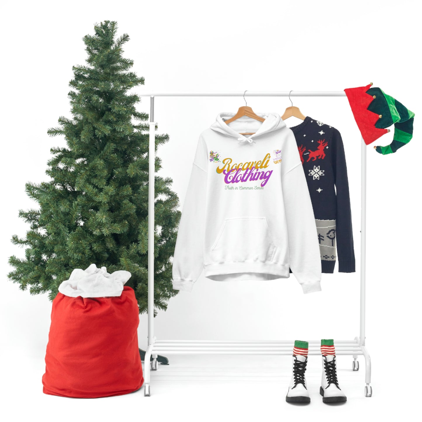 ROCAVELI CLOTHING MARDI GRAS EDITION HOODIE