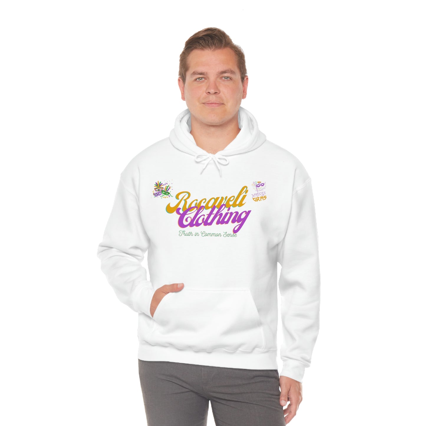 ROCAVELI CLOTHING MARDI GRAS EDITION HOODIE