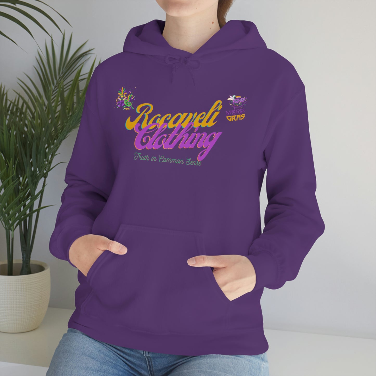 ROCAVELI CLOTHING MARDI GRAS EDITION HOODIE