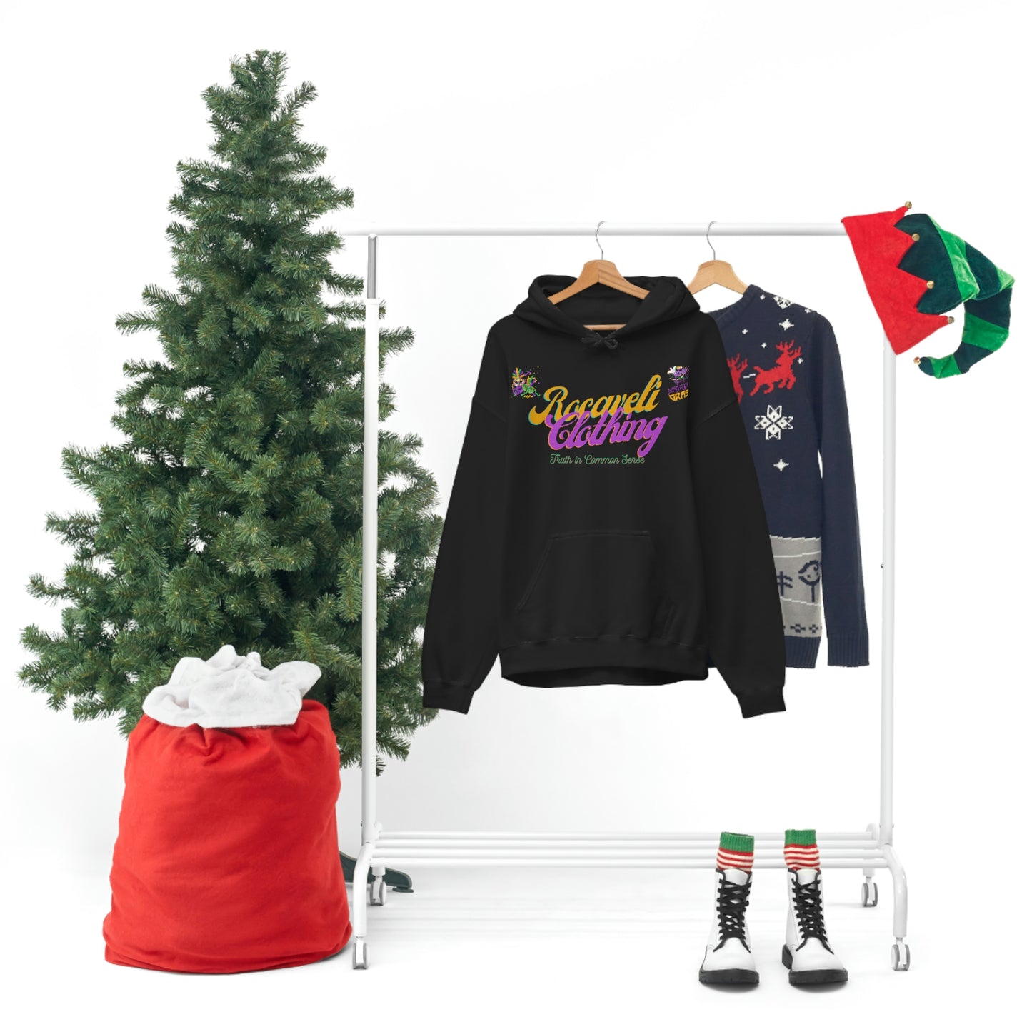 ROCAVELI CLOTHING MARDI GRAS EDITION HOODIE