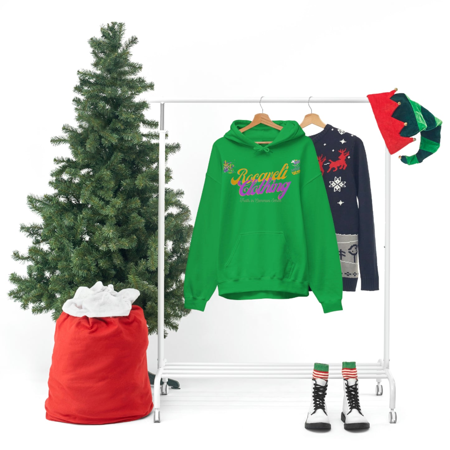 ROCAVELI CLOTHING MARDI GRAS EDITION HOODIE