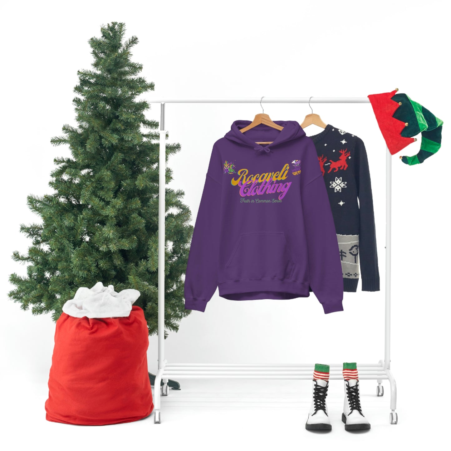 ROCAVELI CLOTHING MARDI GRAS EDITION HOODIE