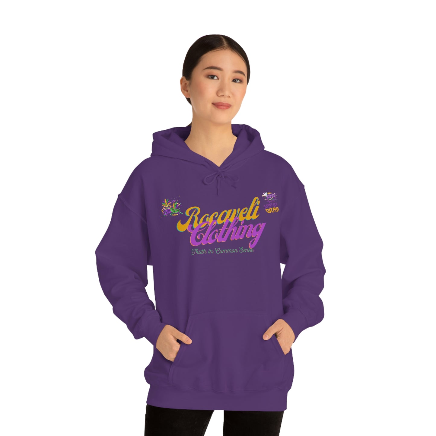 ROCAVELI CLOTHING MARDI GRAS EDITION HOODIE