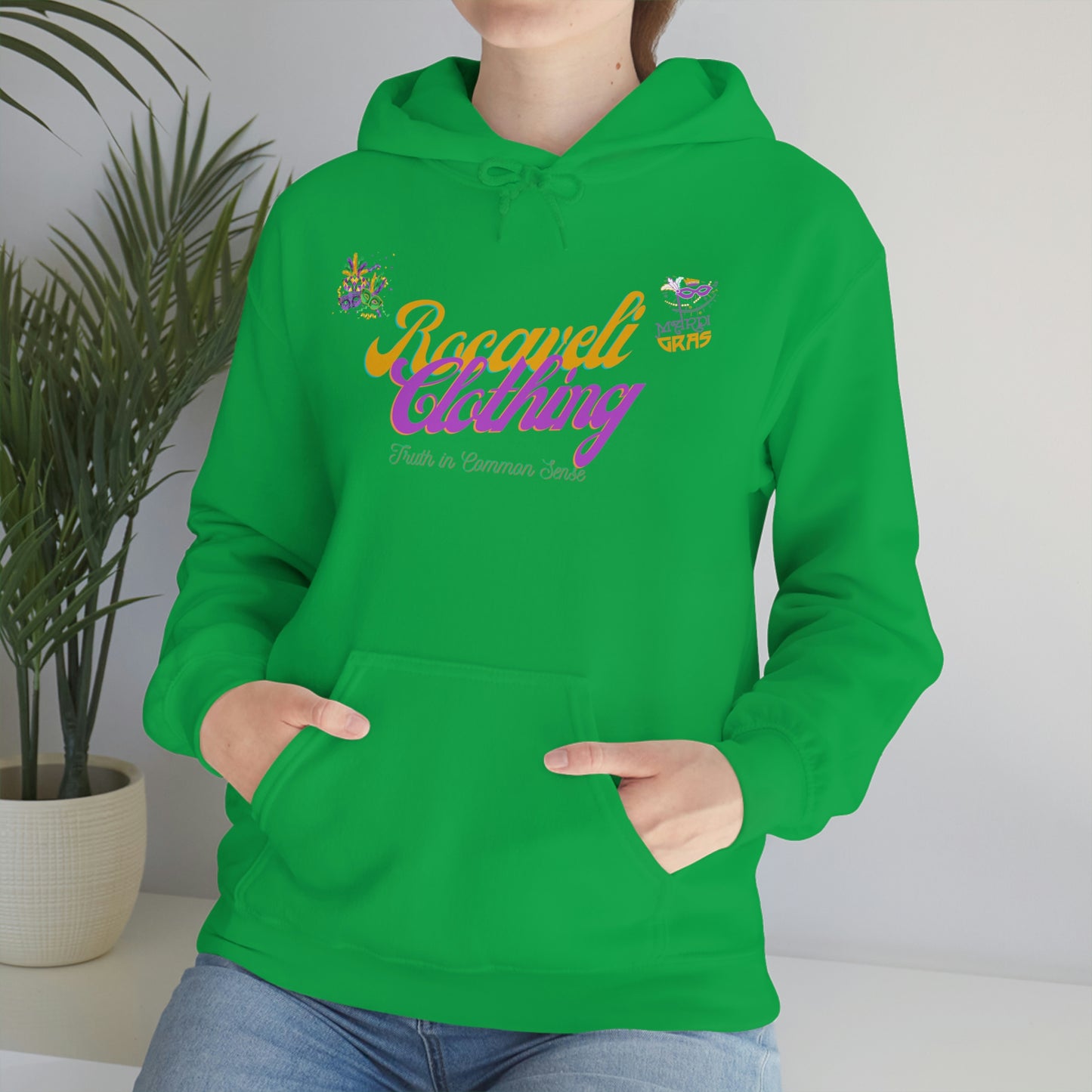 ROCAVELI CLOTHING MARDI GRAS EDITION HOODIE