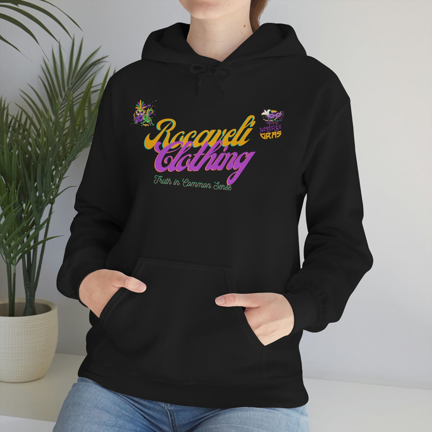 ROCAVELI CLOTHING MARDI GRAS EDITION HOODIE