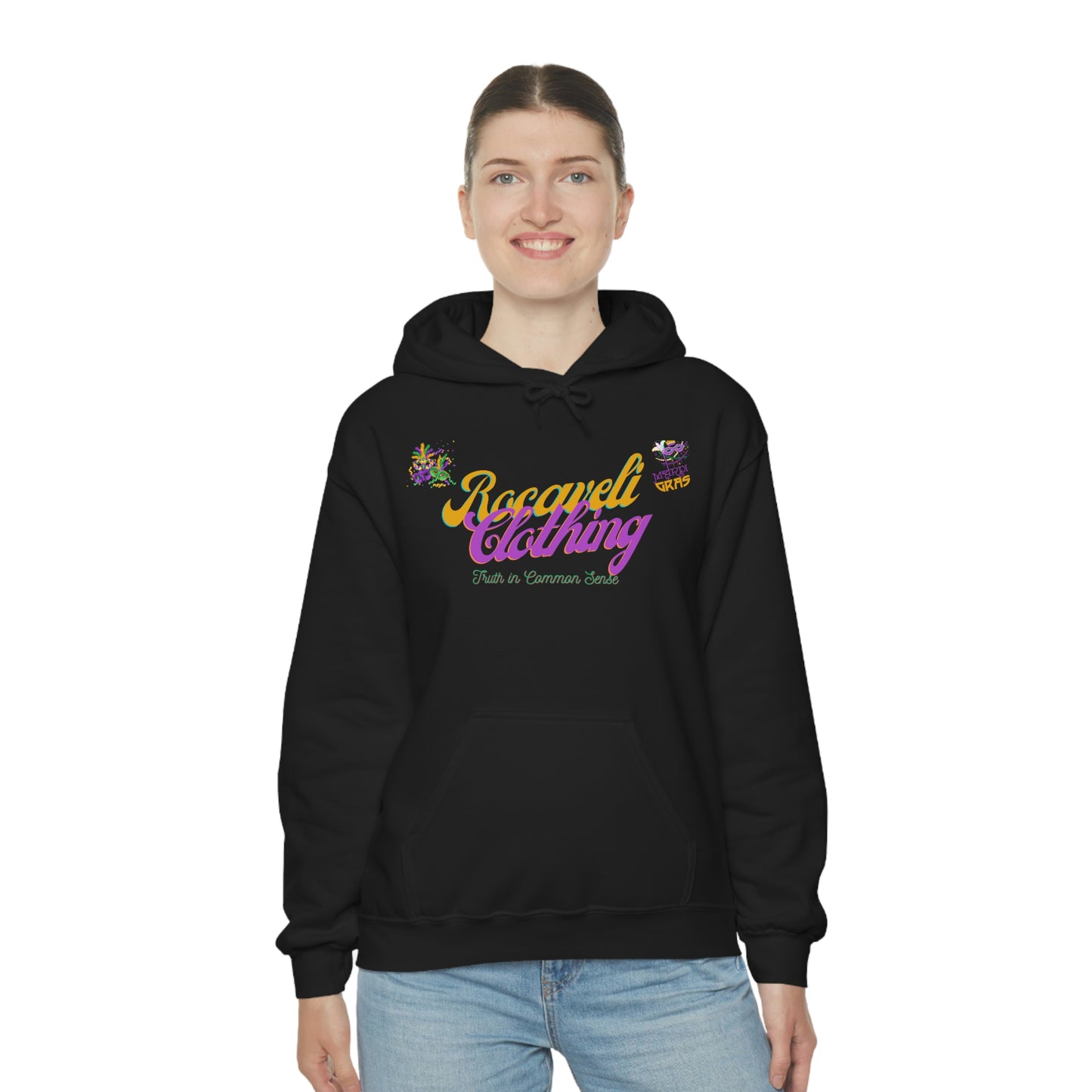 ROCAVELI CLOTHING MARDI GRAS EDITION HOODIE