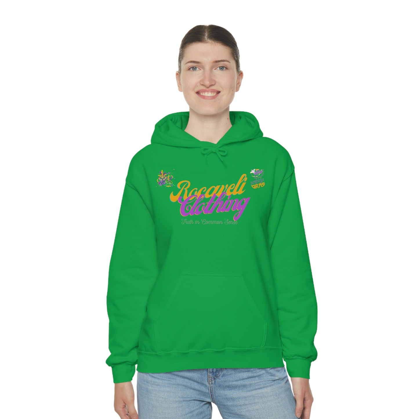 ROCAVELI CLOTHING MARDI GRAS EDITION HOODIE