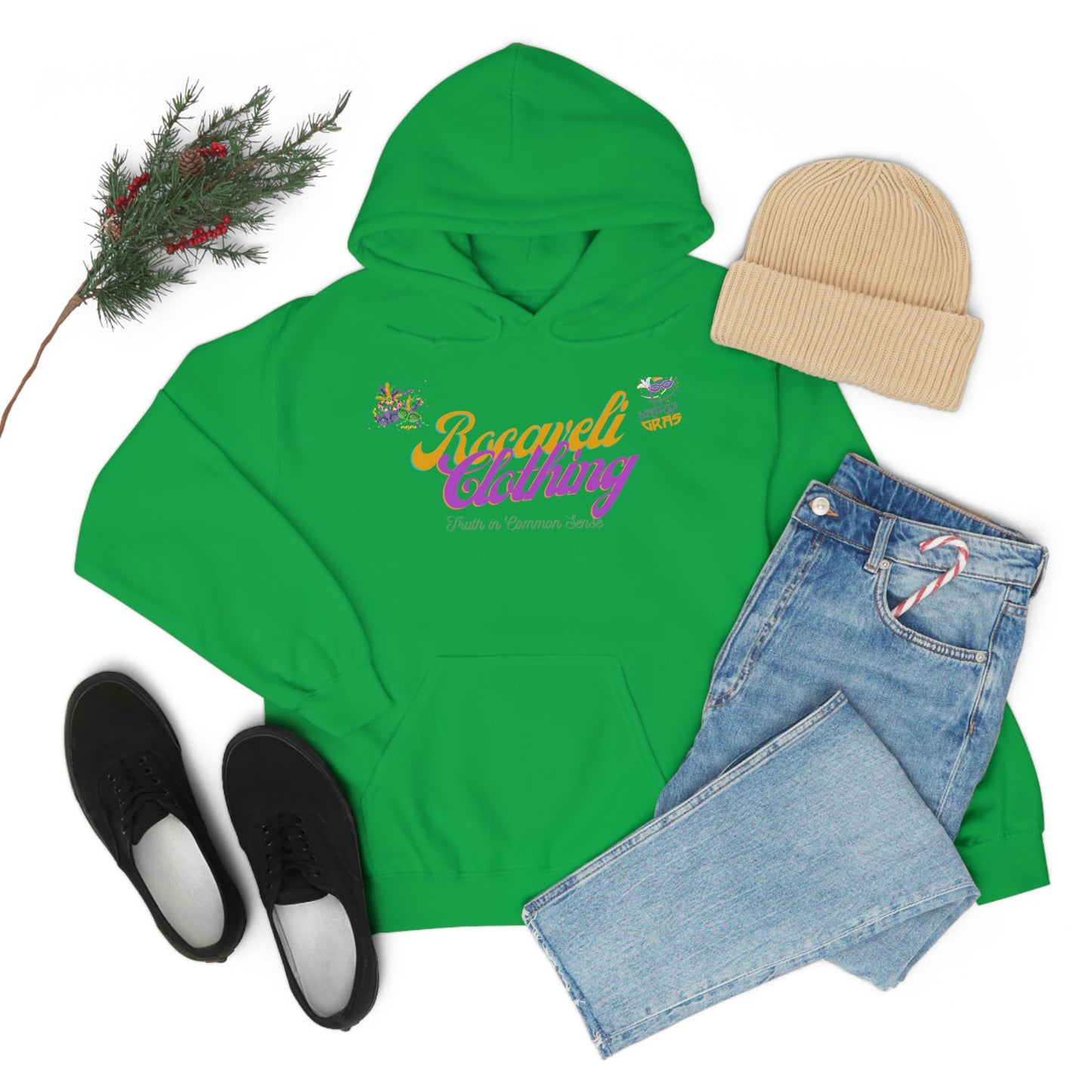 ROCAVELI CLOTHING MARDI GRAS EDITION HOODIE