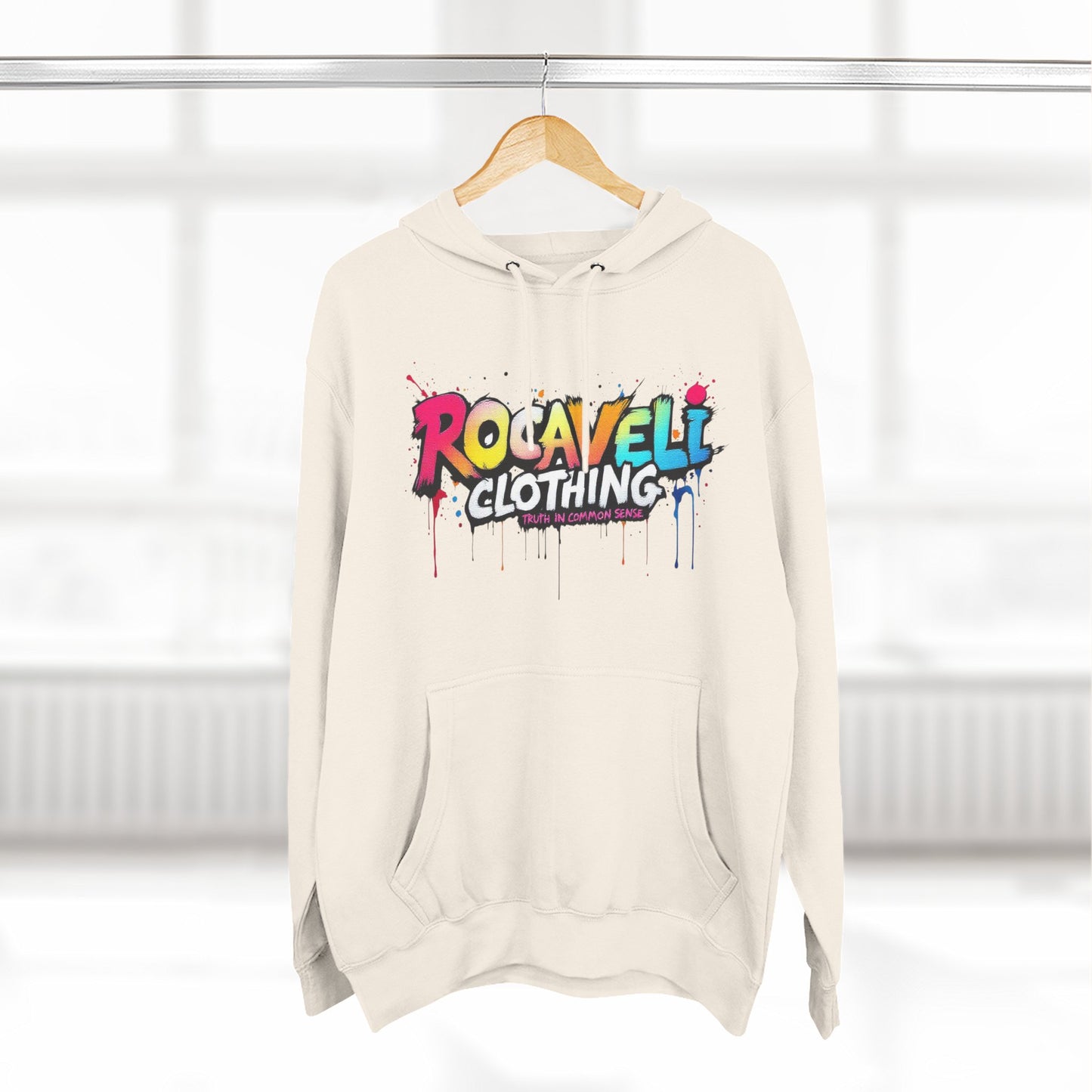 ROCAVELI CLOTHING DOING WHATS BEST FOR ME Three-Panel Fleece Hoodie