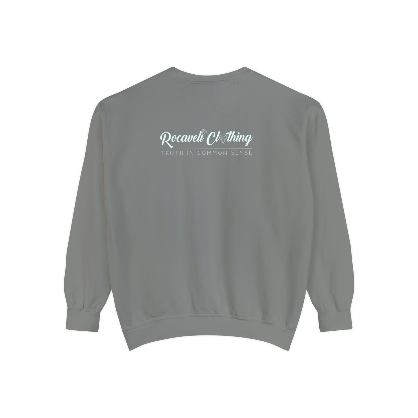 Unisex Garment-Dyed Sweatshirt ROCAVELI WOLF EDITION