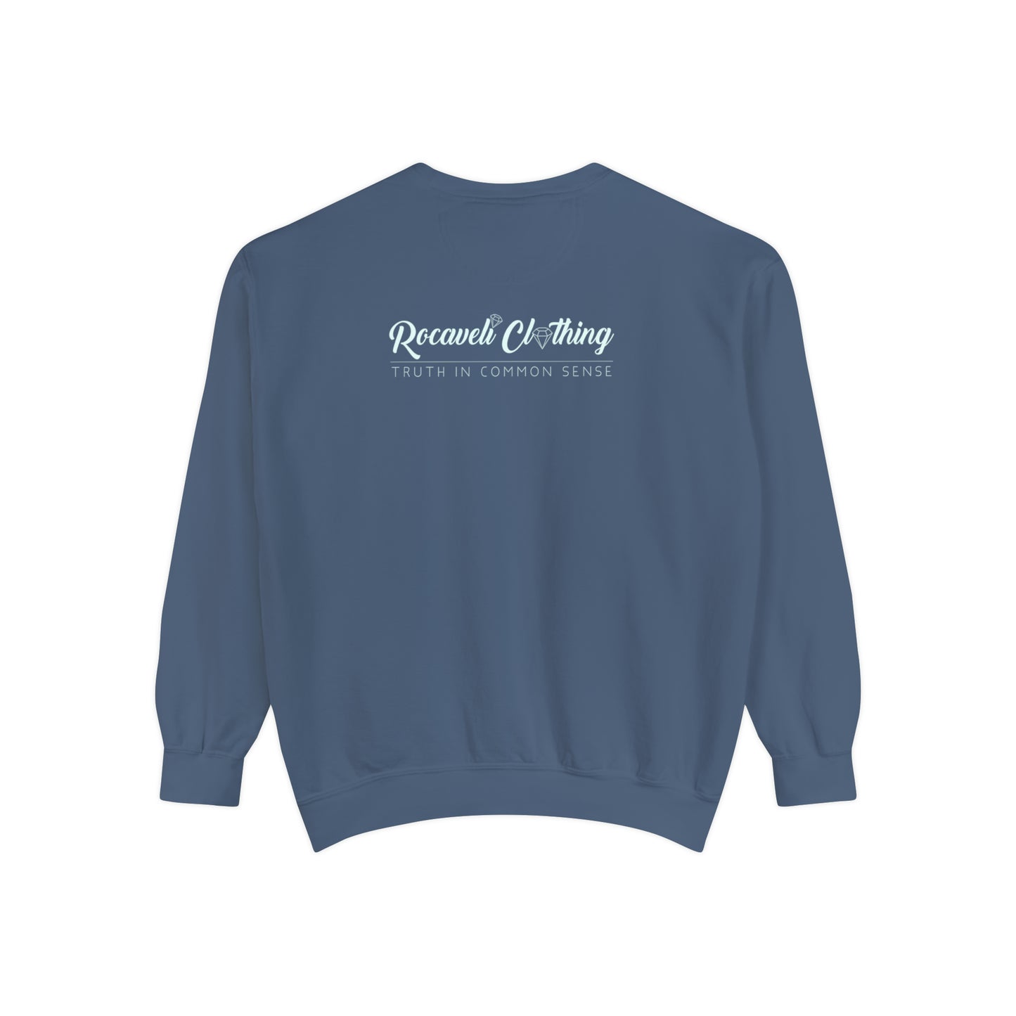 Unisex Garment-Dyed Sweatshirt ROCAVELI WOLF EDITION