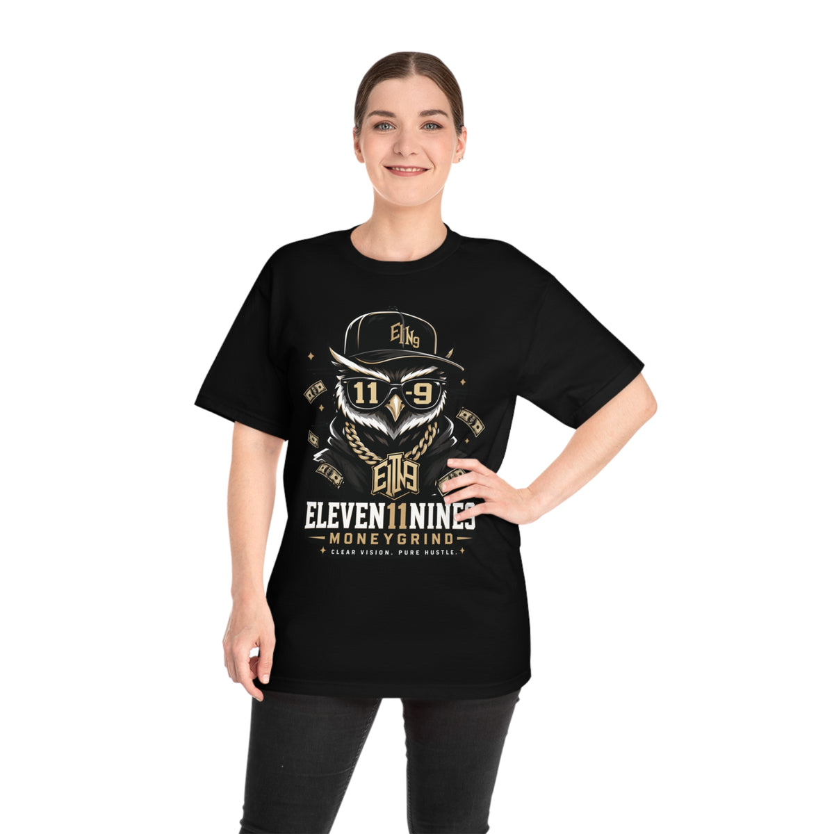 Unisex Hammer™ ELEVEN11NINE9 MONEYGRIND shirt (slightly over size)