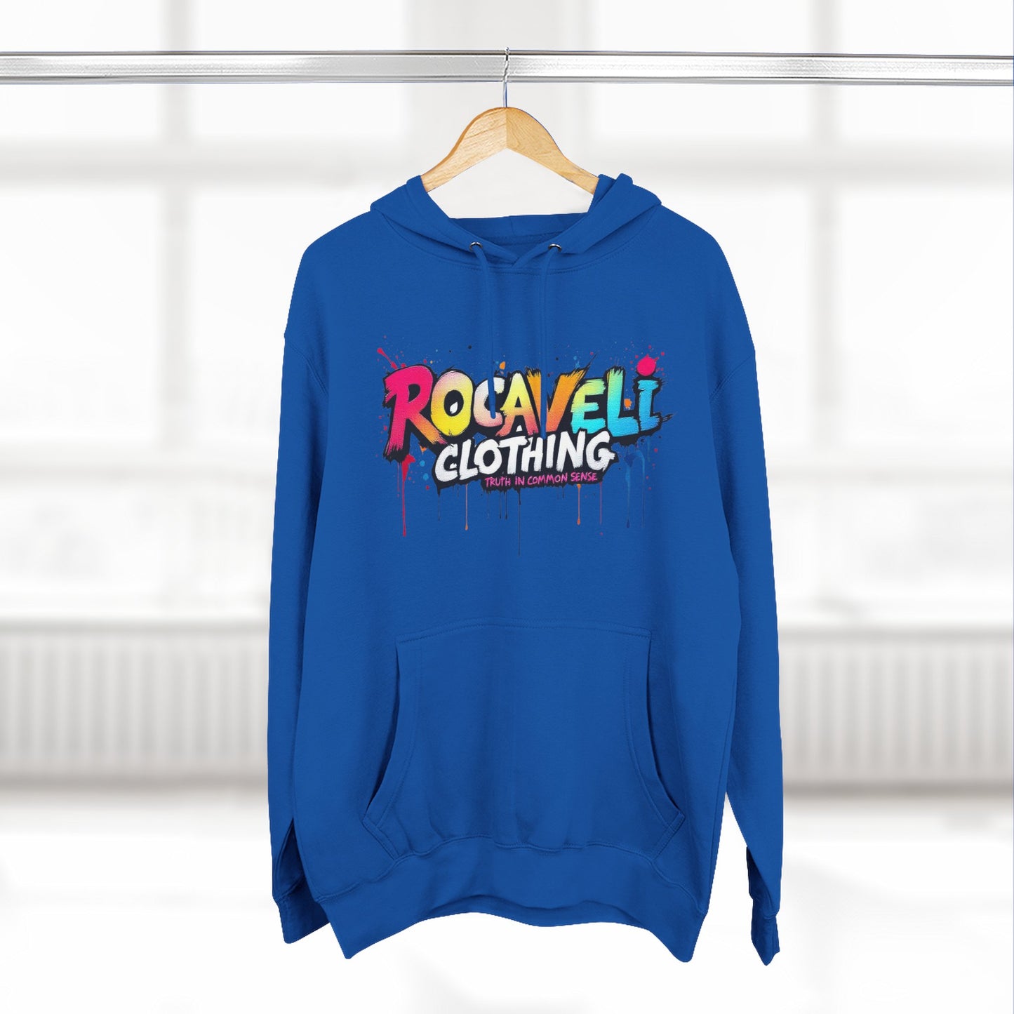 ROCAVELI CLOTHING DOING WHATS BEST FOR ME Three-Panel Fleece Hoodie