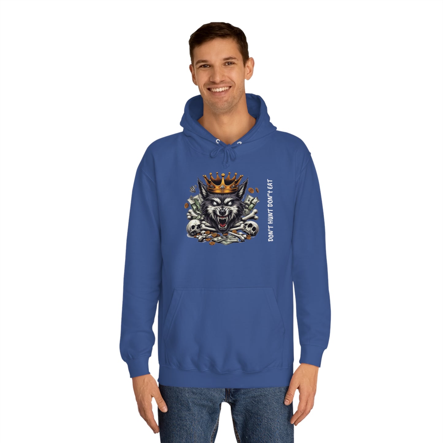Unisex College Hoodie ROCAVELI WOLF EDITION