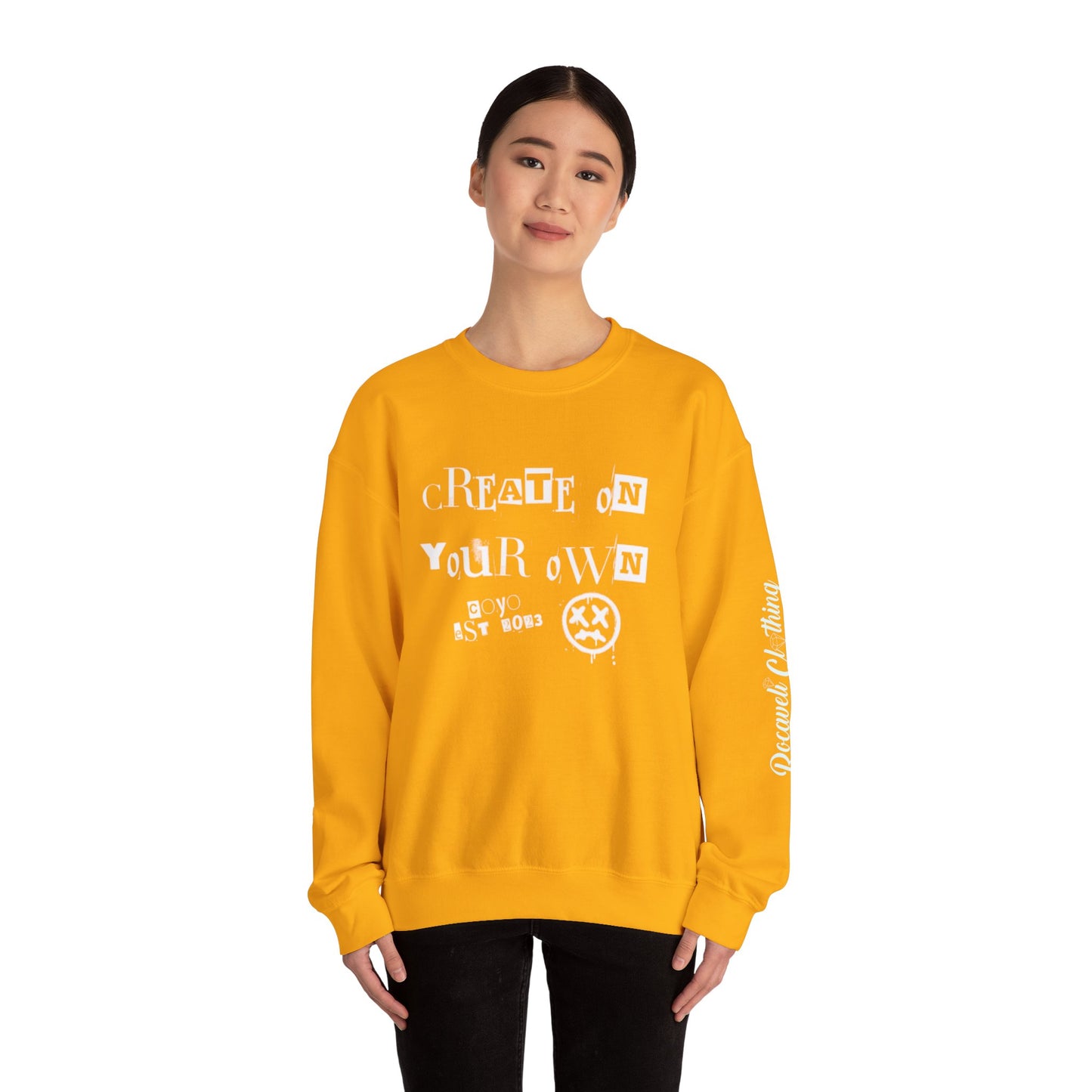 Unisex Heavy Blend™ Crewneck CREATE ON YOUR OWN EDITION